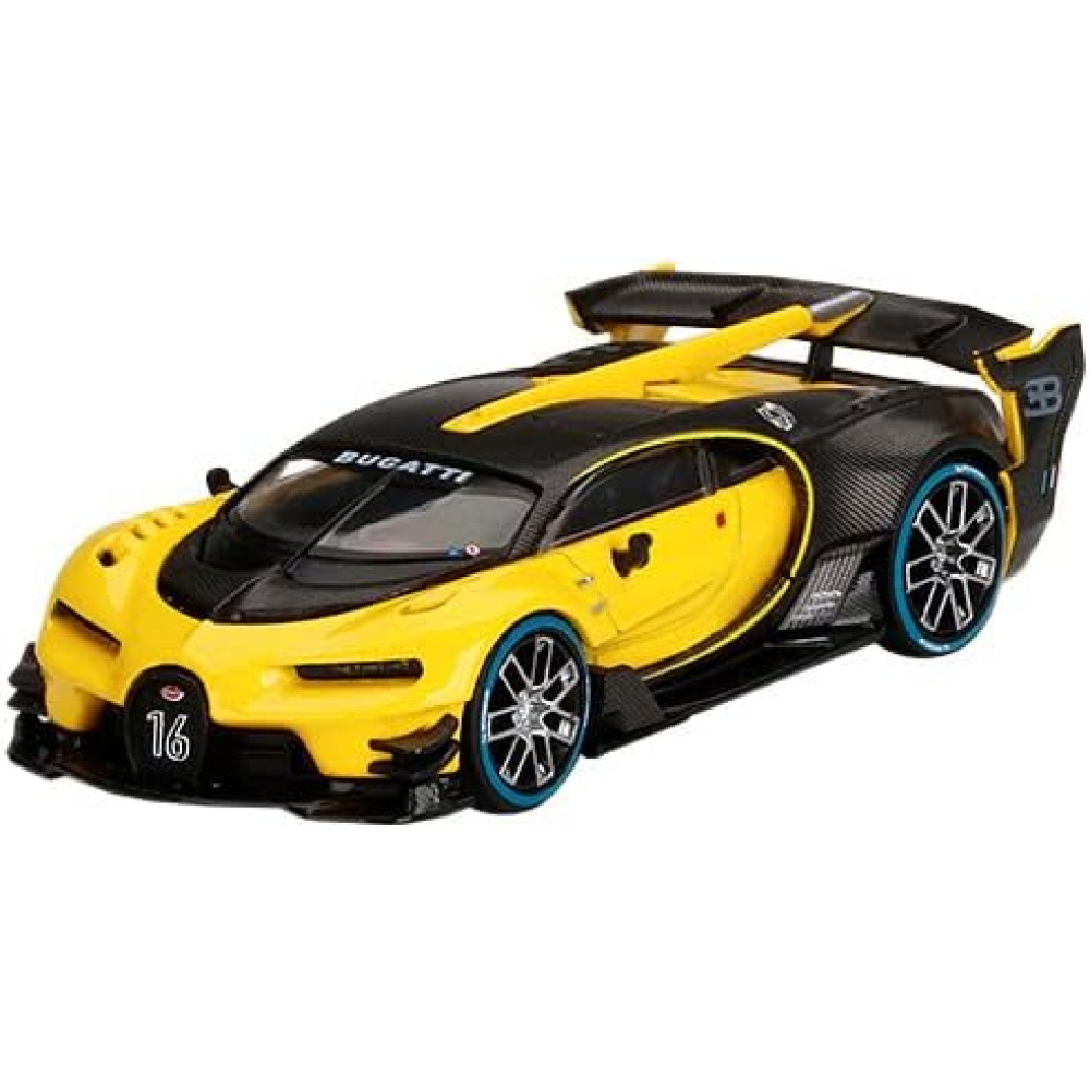 Машинка Mini GT Bugatti Vision Gran Turismo Yellow - купить в